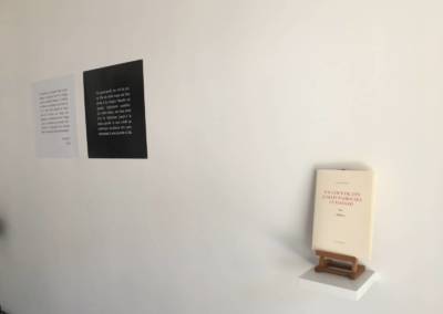 Fontières/Borders, Jérôme Game, Exposition 'Voices', Maison Max Ernst, Huismes, 2018